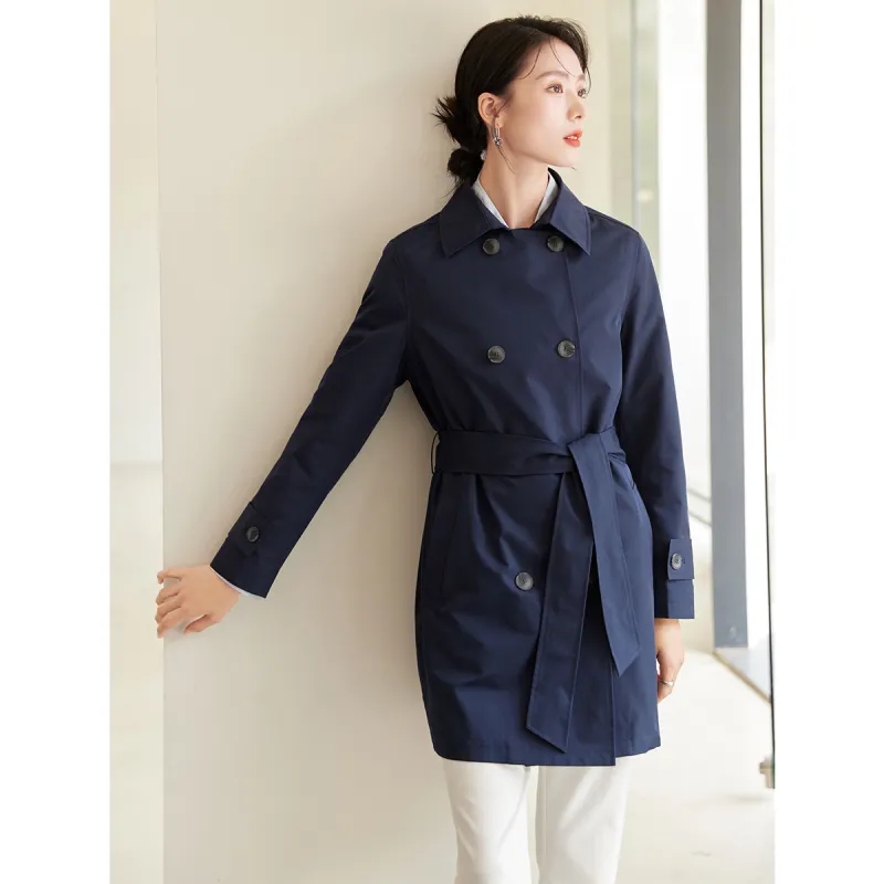Huagaa Trench Coats Women's-6