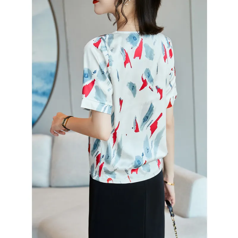 Huagaa Shirts Women's Red-3