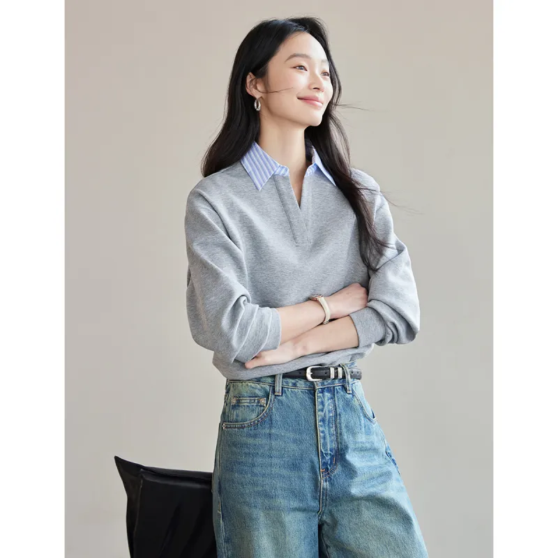 Huagaa Sweatshirts Women's-4