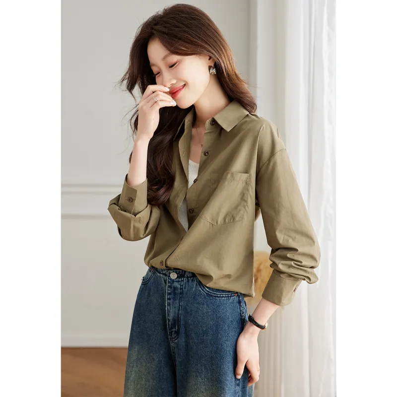 Huagaa Shirts Women's-8