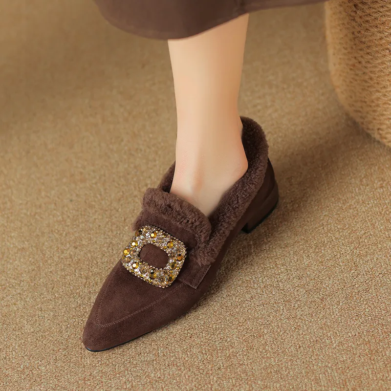 Bai Shiting Loafers 2.5cm Women's-1
