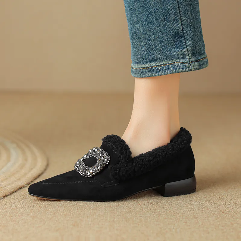 Bai Shiting Loafers 2.5cm Women's-5