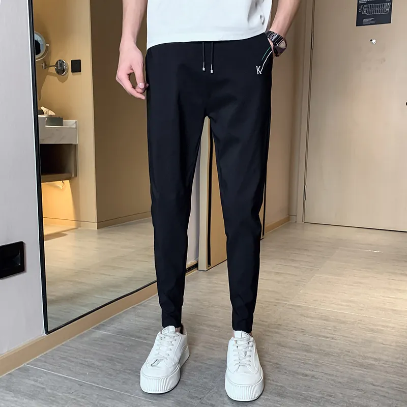 FRQ Casual Pants Unisex Black-3