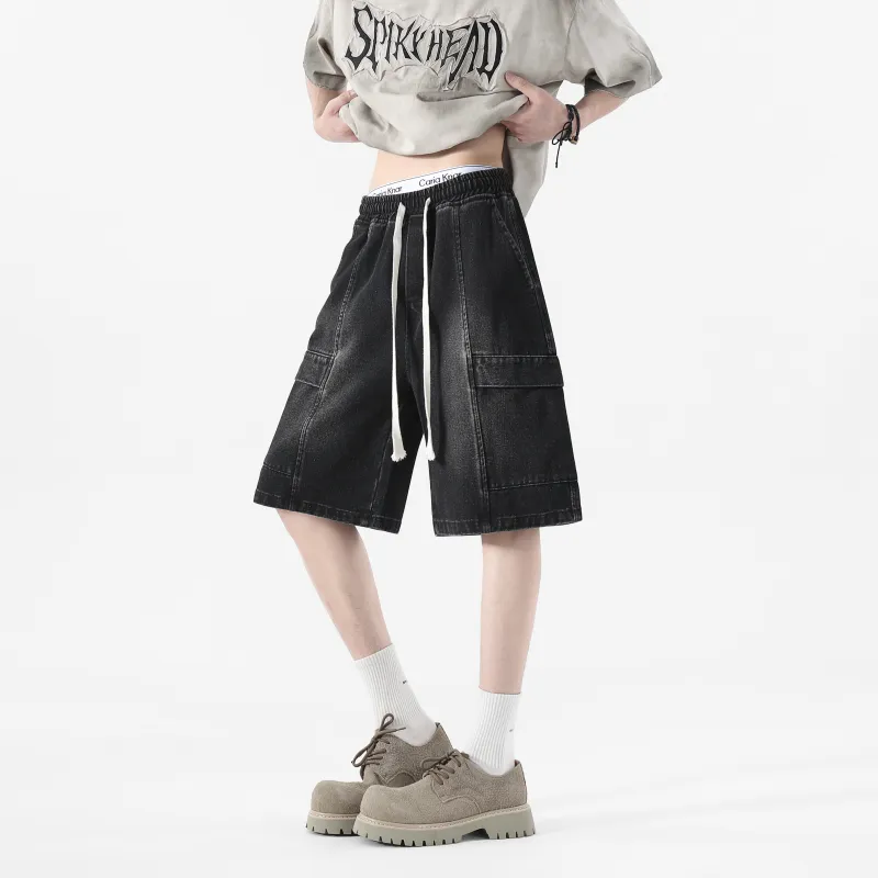 FRQ Denim Shorts Unisex-2