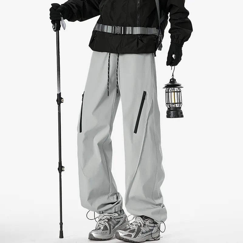 FRQ Casual Pants Unisex Tea Brown-6