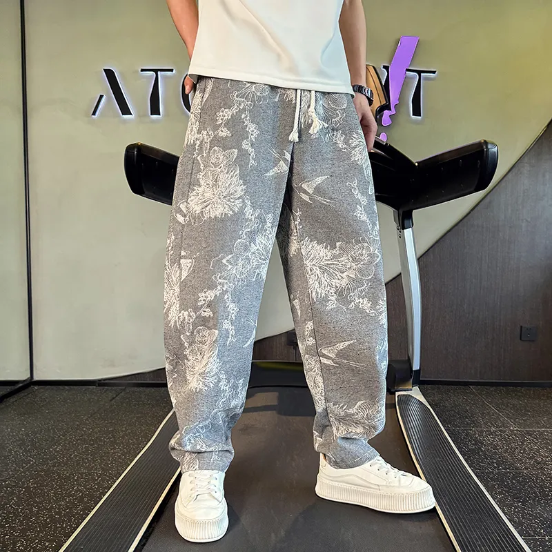 FRQ Casual Pants Unisex Gray-7