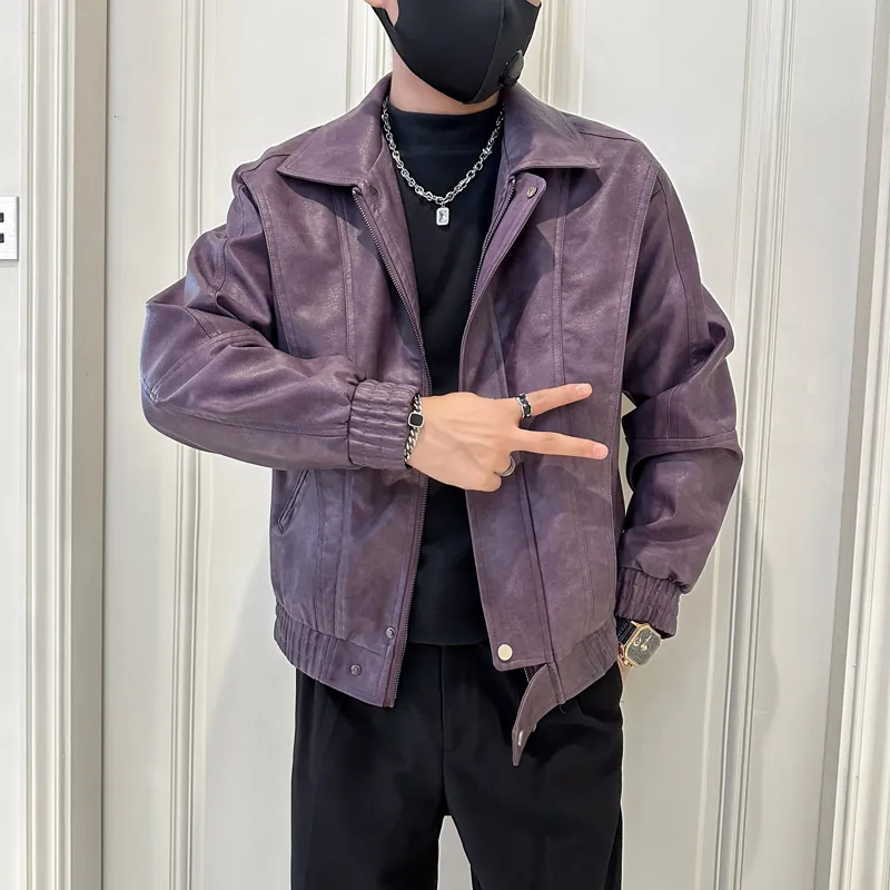 FRQ Jackets Coats Unisex Purple-4