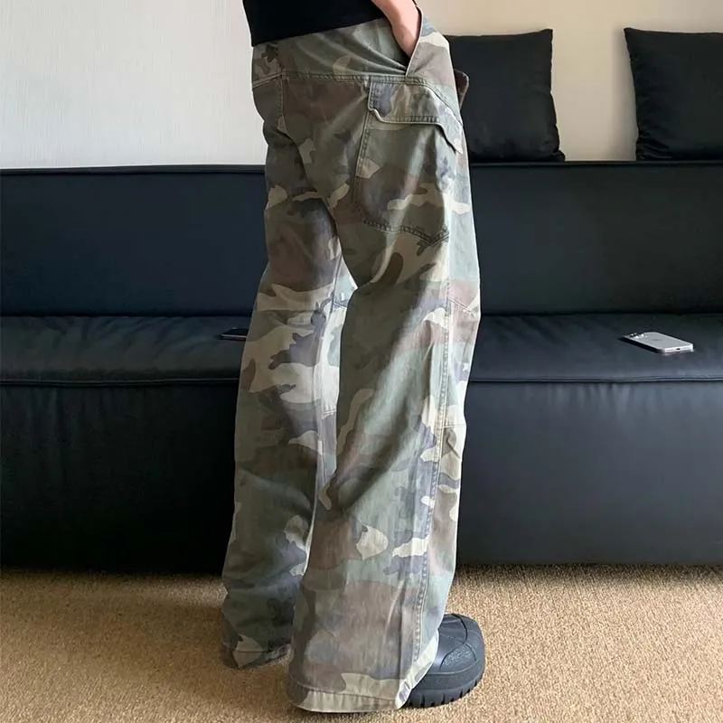 FRQ Jeans Unisex Camouflage-1
