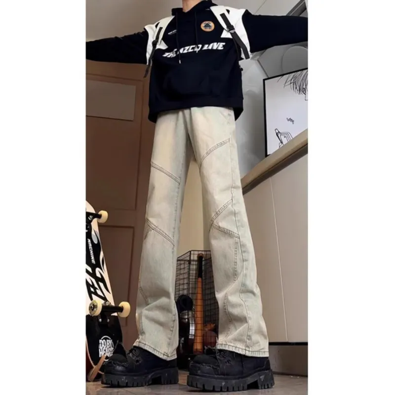 FRQ Jeans Unisex Yellow Mud-3