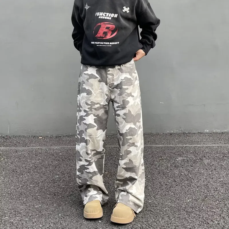 FRQ Jeans Unisex Camouflage-4