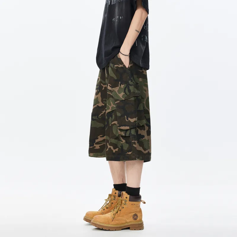 FRQ Casual Shorts Unisex Camouflage-6
