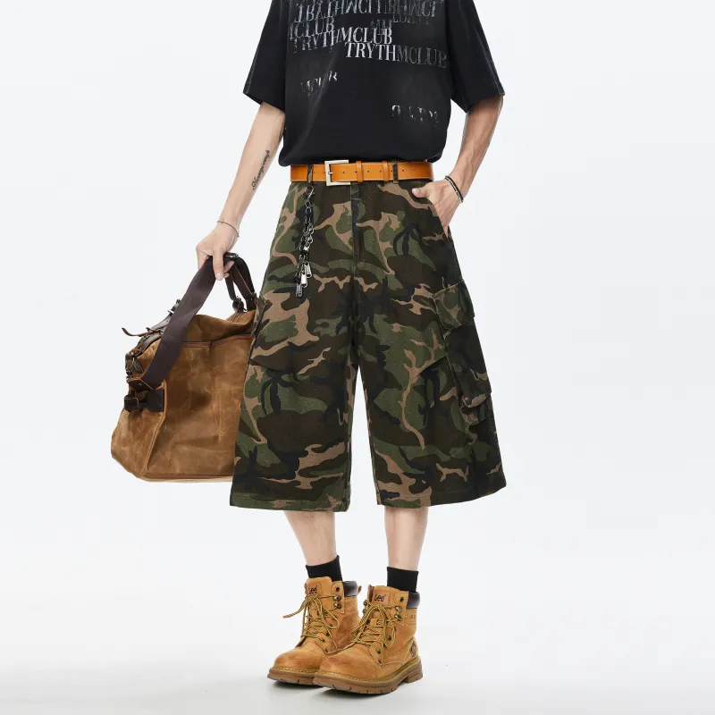 FRQ Casual Shorts Unisex Camouflage-4