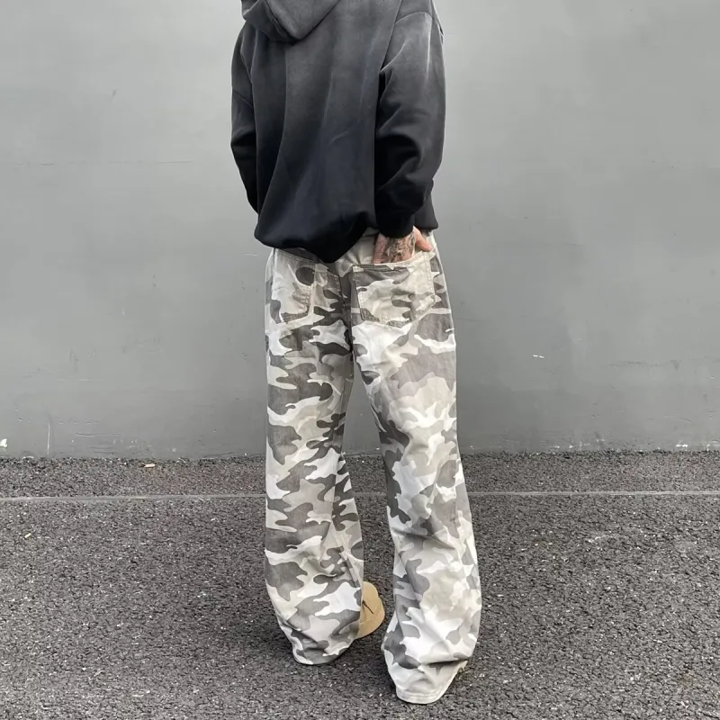 FRQ Jeans Unisex Camouflage-1