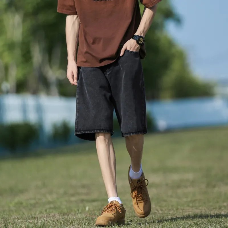 FRQ Denim Shorts Unisex-3