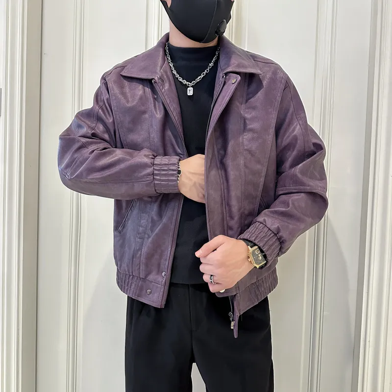 FRQ Jackets Coats Unisex Purple-19