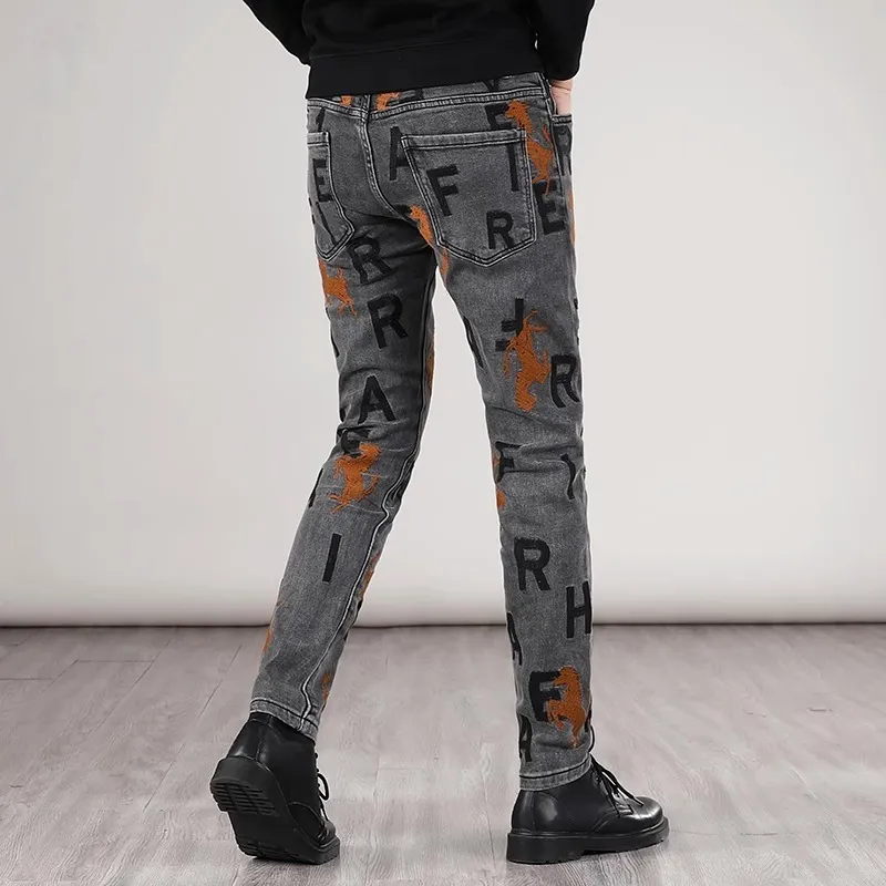 FRQ Jeans Unisex Gray-3