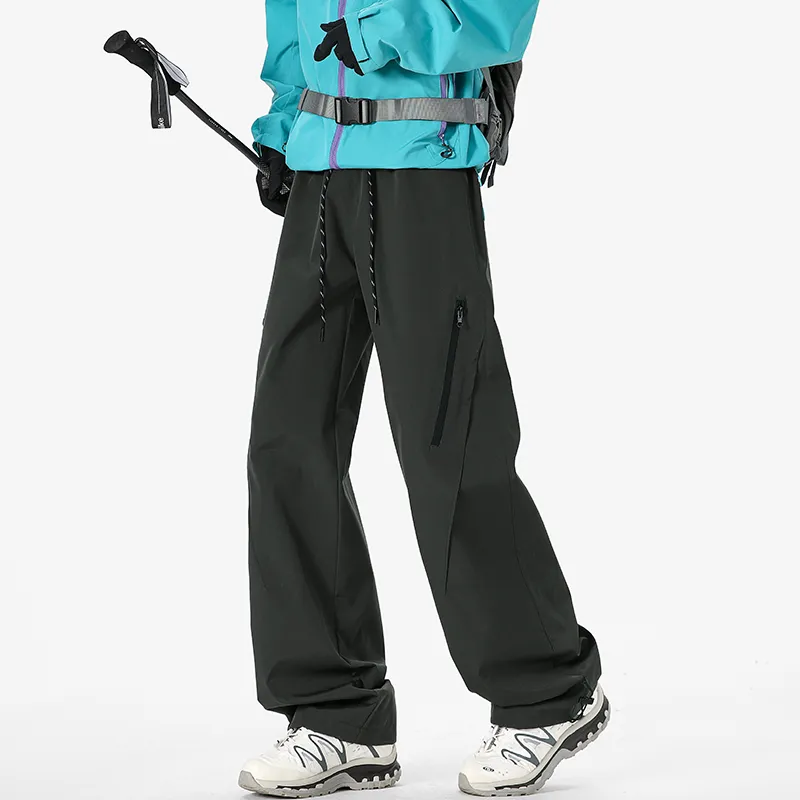 FRQ Casual Pants Unisex Tea Brown-9