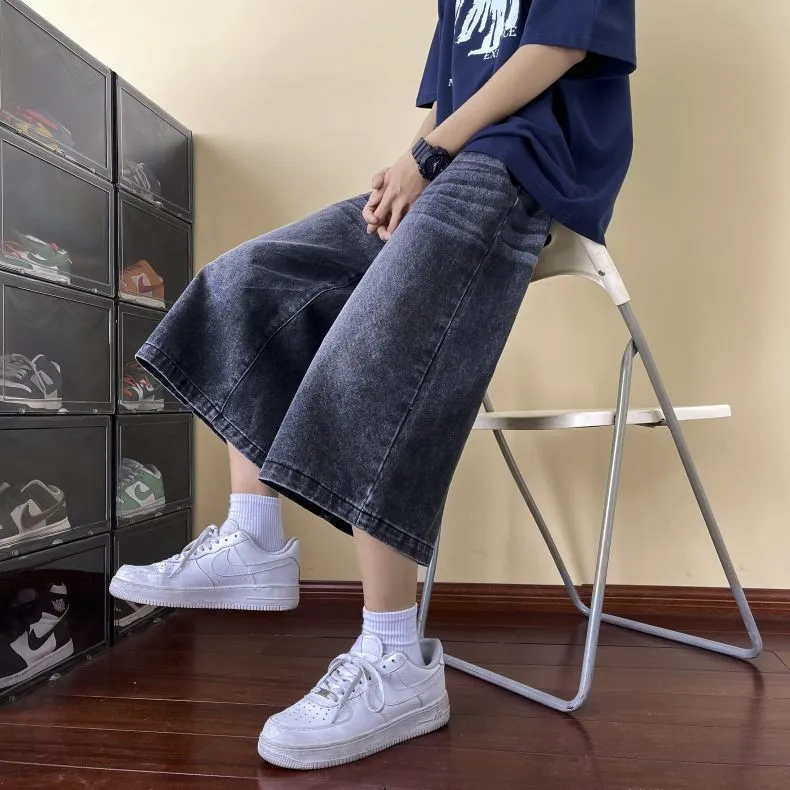 FRQ Denim Shorts Unisex-3