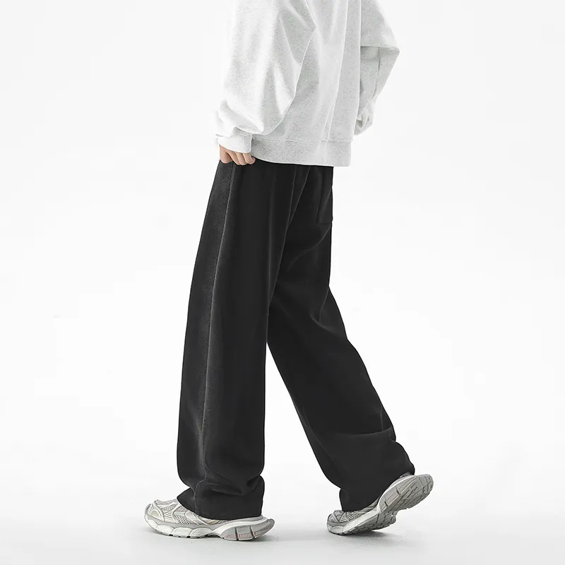 FRQ Casual Pants Unisex Black-3