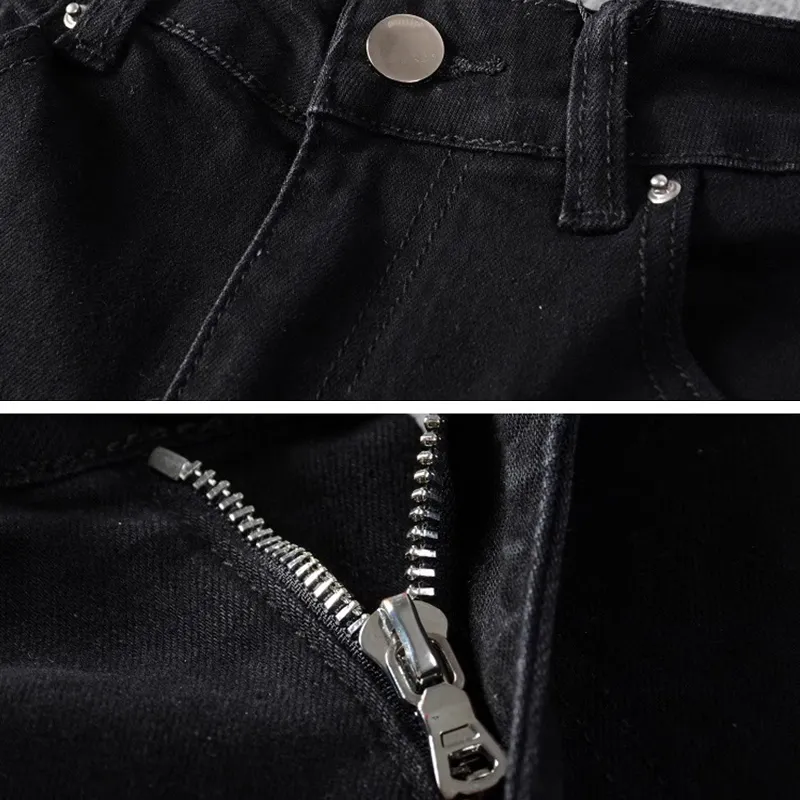 FRQ Jeans Unisex Black-4