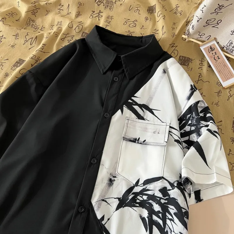 FRQ Shirt Unisex Ink Wash Painting-2