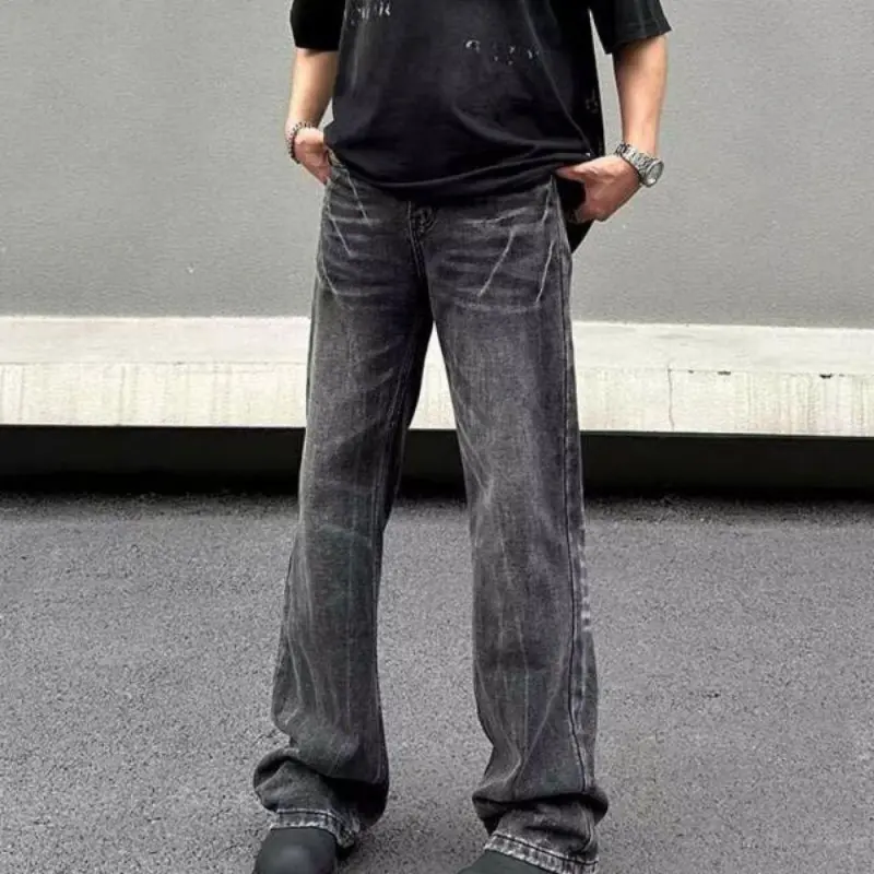 FRQ Jeans Unisex Black Gray Color-2