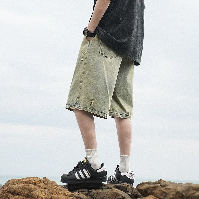 FRQ Denim Shorts Unisex-21