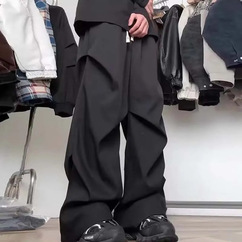 FRQ Casual Pants Unisex Black-2