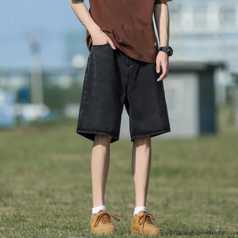 FRQ Denim Shorts Unisex-2