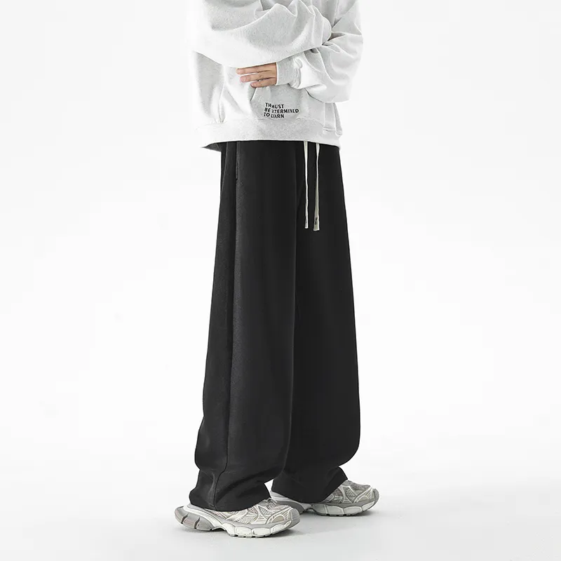 FRQ Casual Pants Unisex Black-2