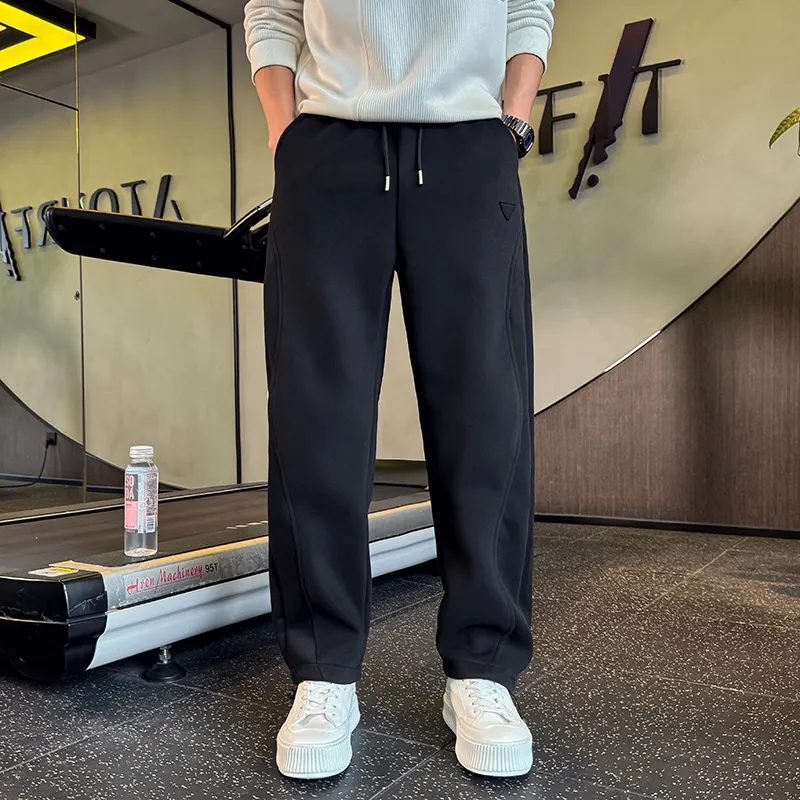 FRQ Casual Pants Unisex Paris Gray-11