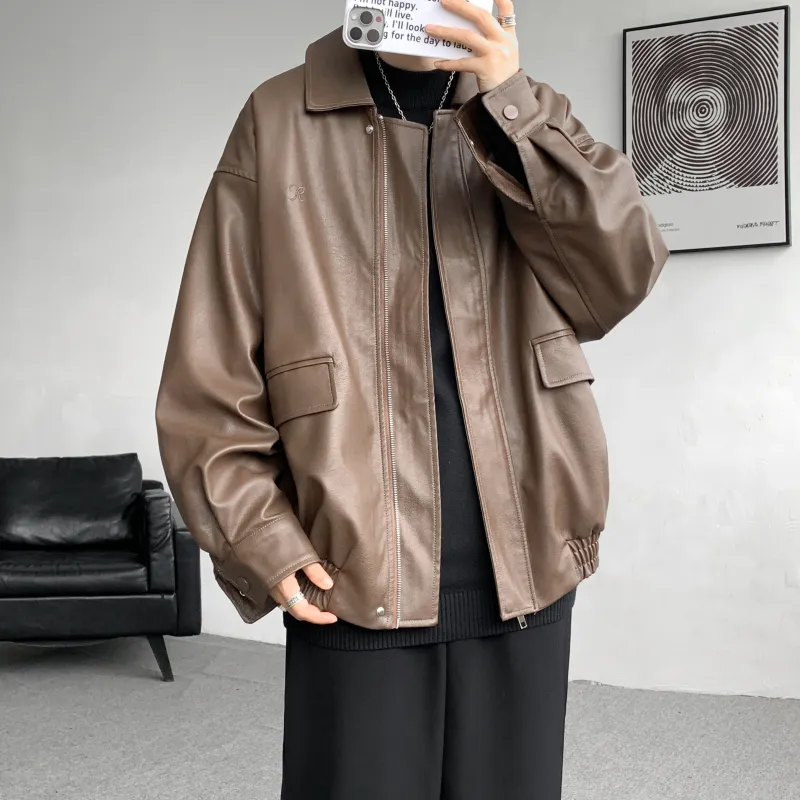 FRQ Leather Jackets Unisex-18