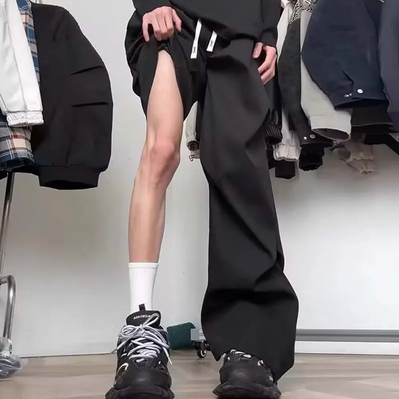 FRQ Casual Pants Unisex Black-5