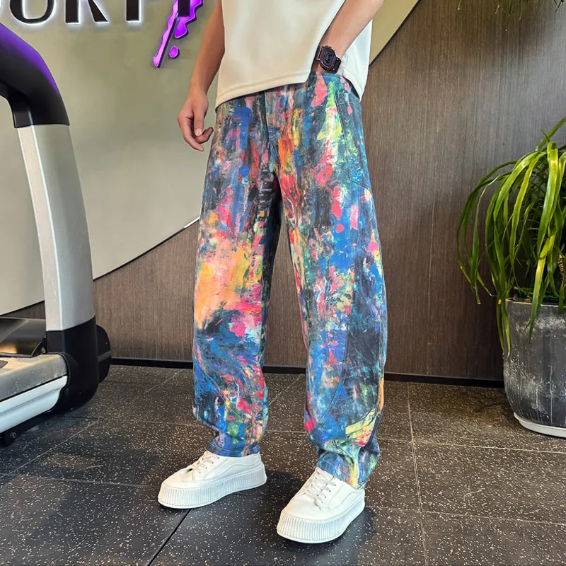 FRQ Casual Pants Unisex Image Color-4