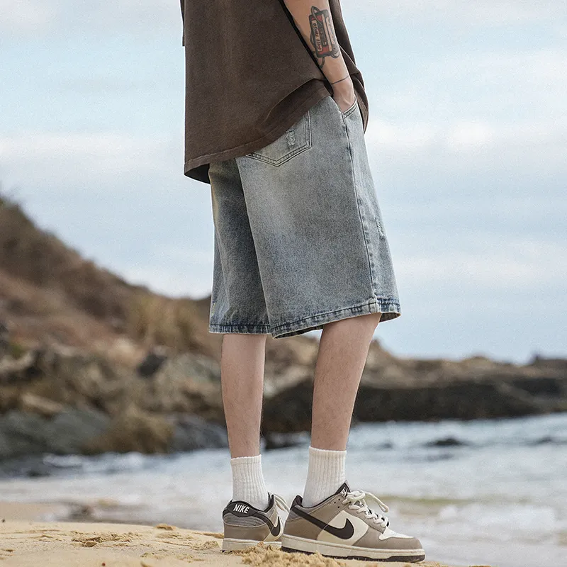 FRQ Denim Shorts Unisex-13