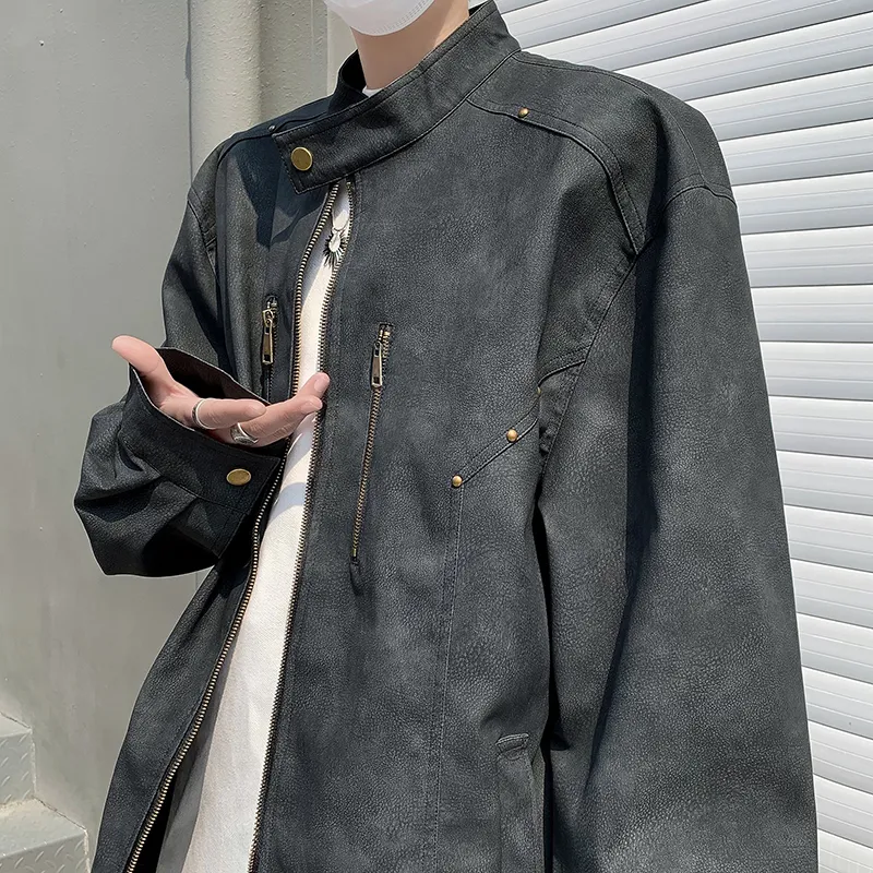 FRQ Leather Jackets Unisex-10