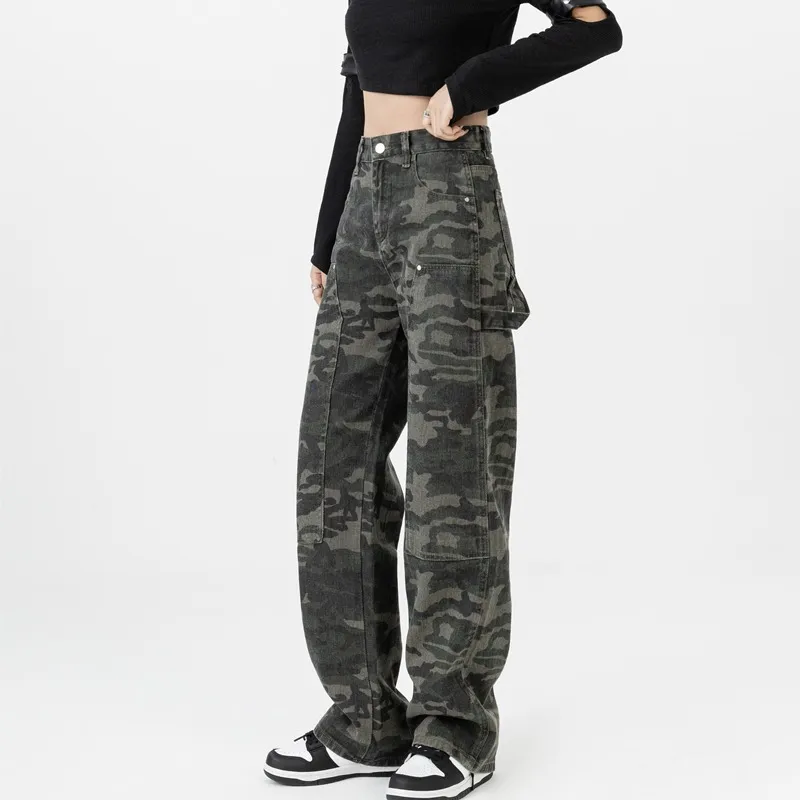 FRQ Jeans Unisex Camouflage-2