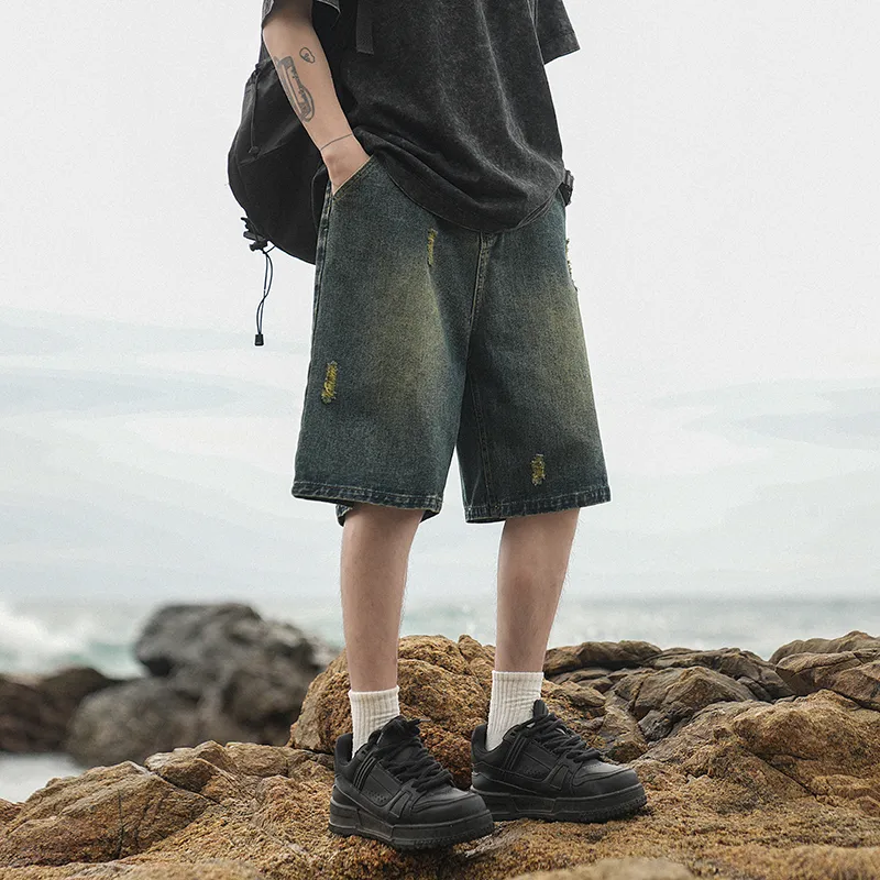 FRQ Denim Shorts Unisex-10