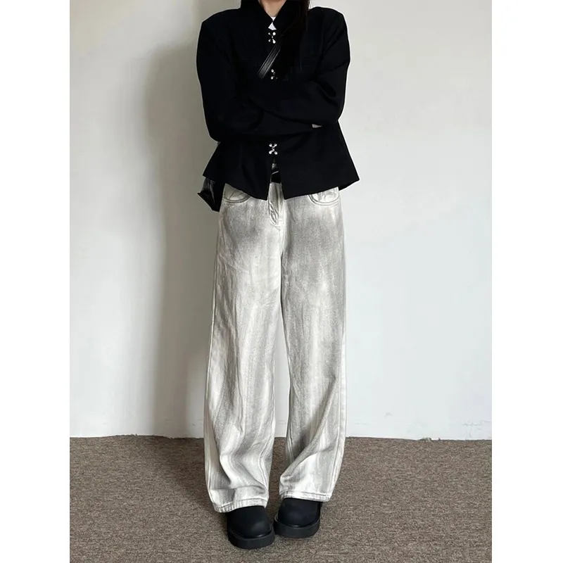 FRQ Jeans Unisex White-4