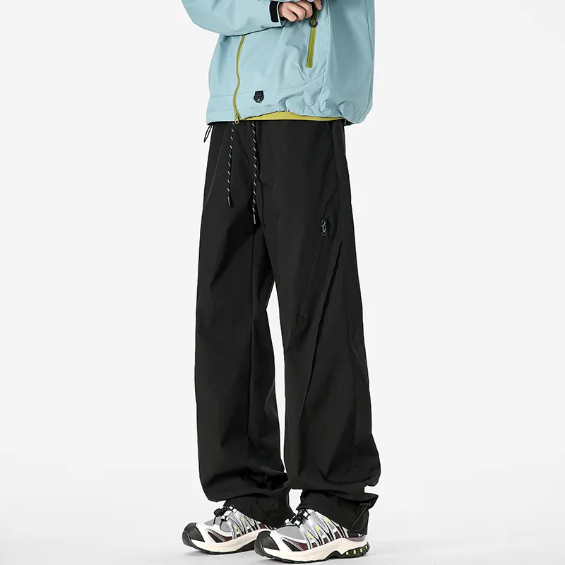 FRQ Casual Pants Unisex Tea Brown-1