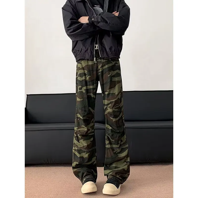 FRQ Casual Pants Unisex Camouflage-2