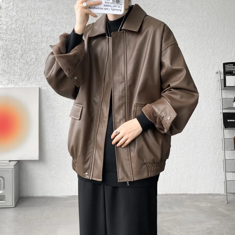 FRQ Leather Jackets Unisex-19