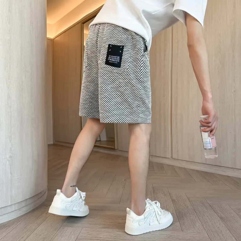 FRQ Casual Shorts Unisex Gray-3