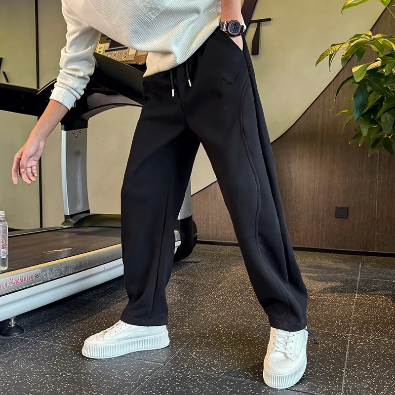 FRQ Casual Pants Unisex Paris Gray-12