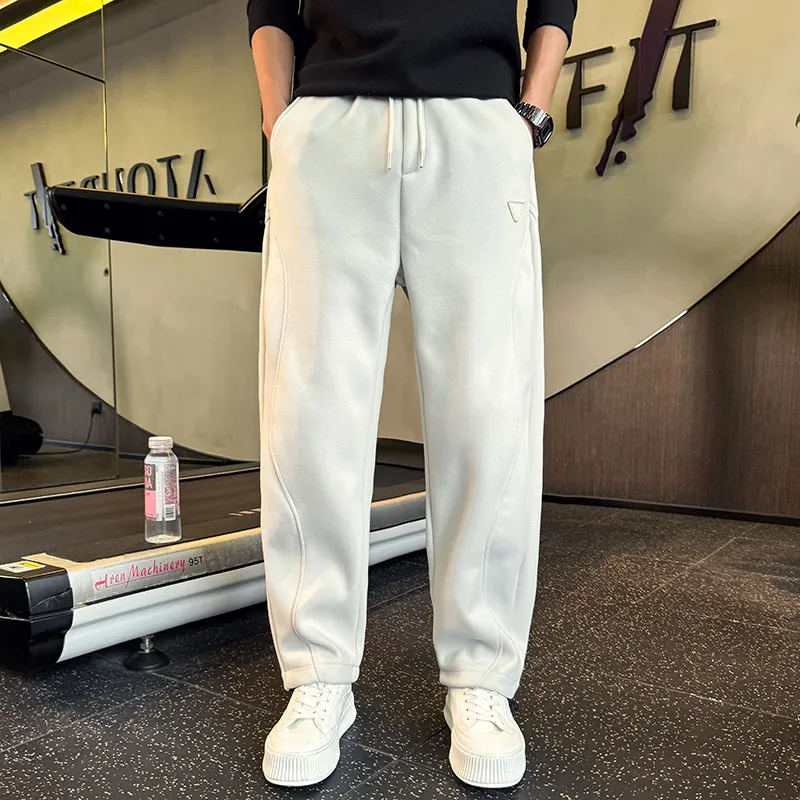 FRQ Casual Pants Unisex Paris Gray-6