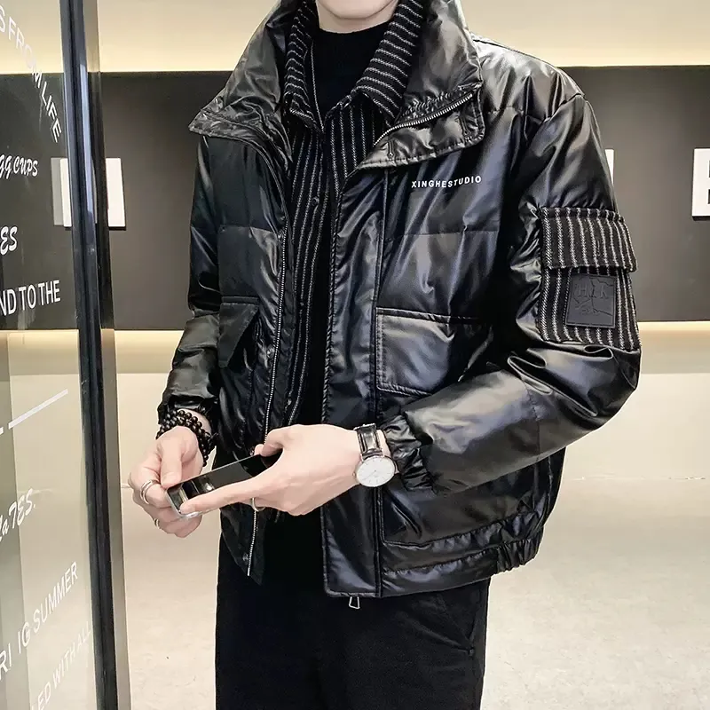 FRQ Puffer Jackets Unisex Black-4