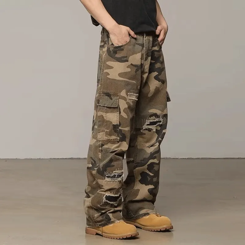 FRQ Jeans Unisex Camouflage-2