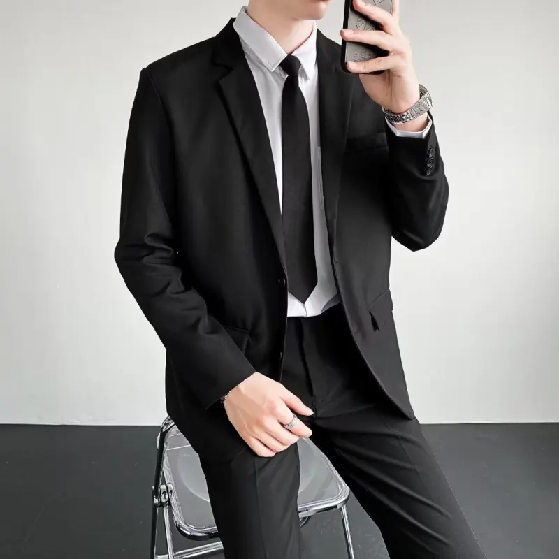 FRQ Business Suits Unisex Black-5