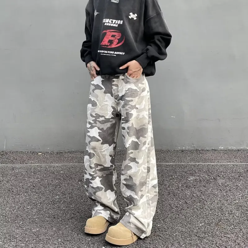 FRQ Jeans Unisex Camouflage-3