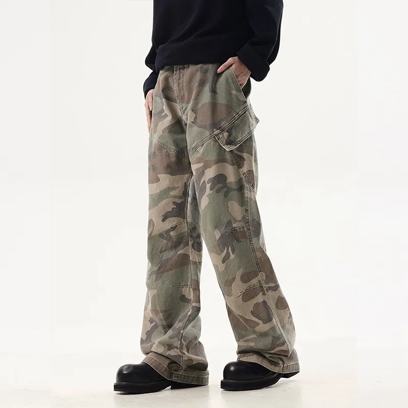 FRQ Jeans Unisex Camouflage-1
